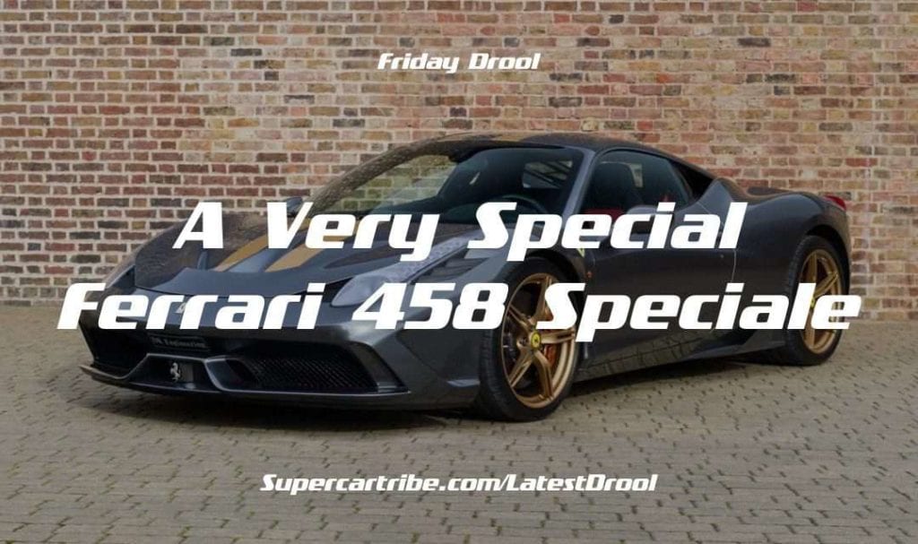 Friday Drool – A Very Special Ferrari 458 Speciale – SupercarTribe.com