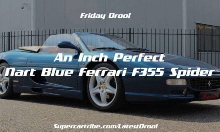 Friday Drool – An inch perfect Nart Blue Ferrari F355 Spider