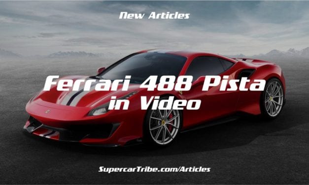 Ferrari 488 Pista in Video