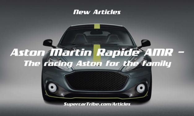 Aston Martin Rapide AMR – The racing Aston for the family