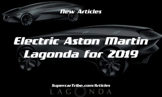 Electric Aston Martin Lagonda for 2019