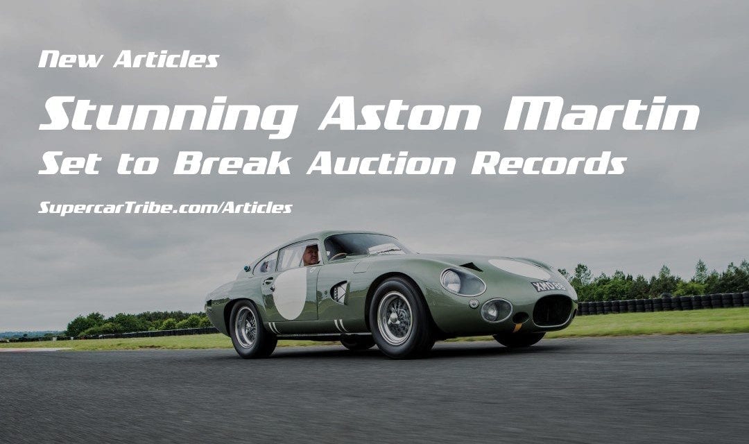 Stunning Aston Martin Set to Break Auction Records