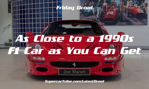 Friday Drool – As Close to a 1990s F1 Car as You Can Get