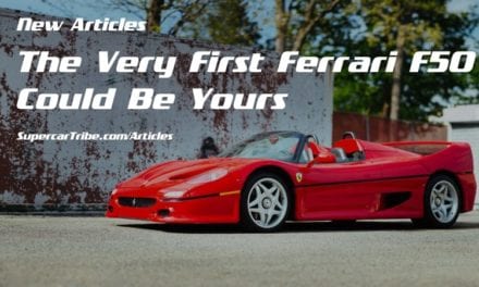 The Very First Ferrari F50 Could Be Yours