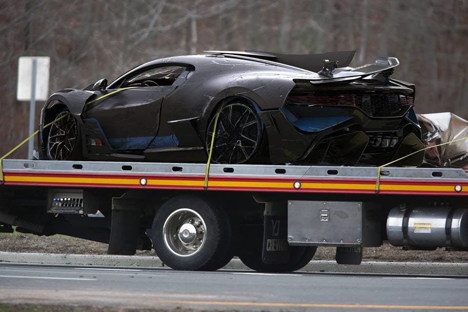 Bugatti Divo Crashed already?