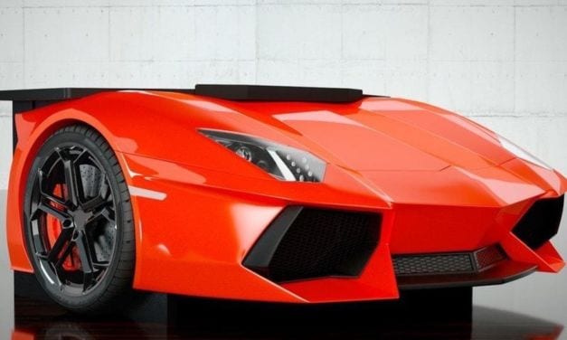 Is this Lamborghini Aventador Desk the coolest accessory?