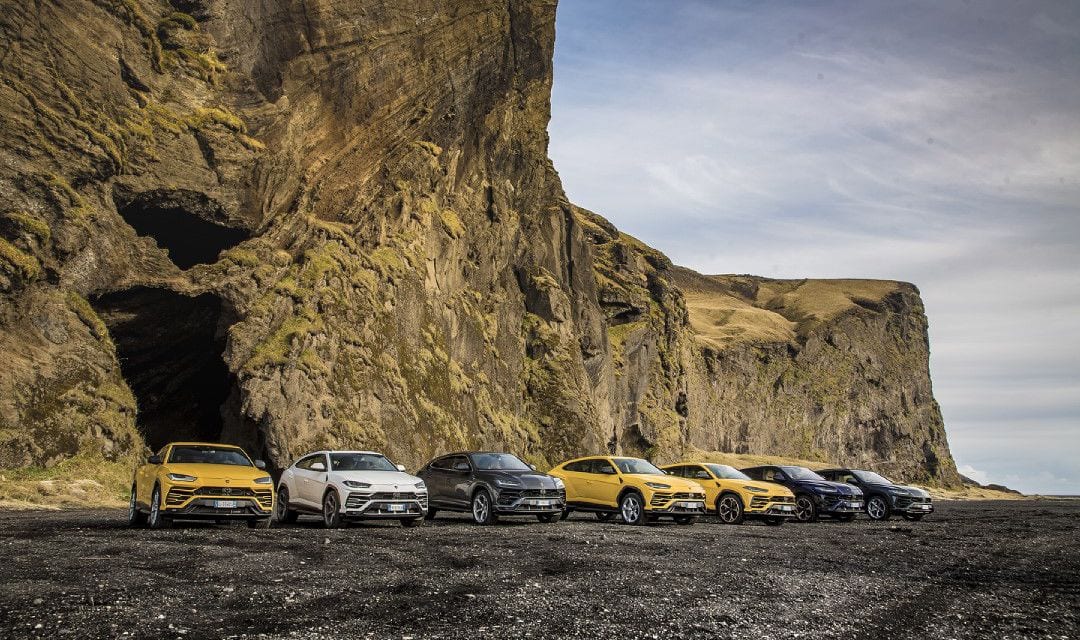 Lamborghini Urus Adventure in Iceland