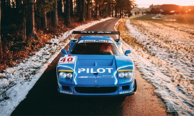 Ferrari F40 LM. One of 19. Two times Le Mans Participant. What could go wrong?