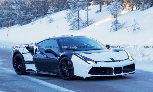 Ferrari V6 Hybrid Test Mule Spotted – Will It Be the New Dino?