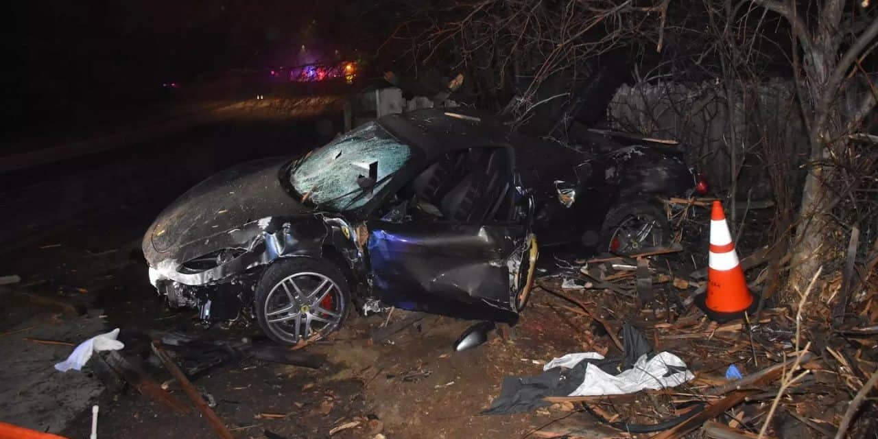 Joyrider Killed in Ferrari F430 Crash