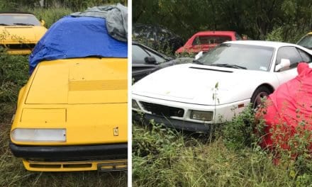 A Sad Tale of Abandoned Ferraris