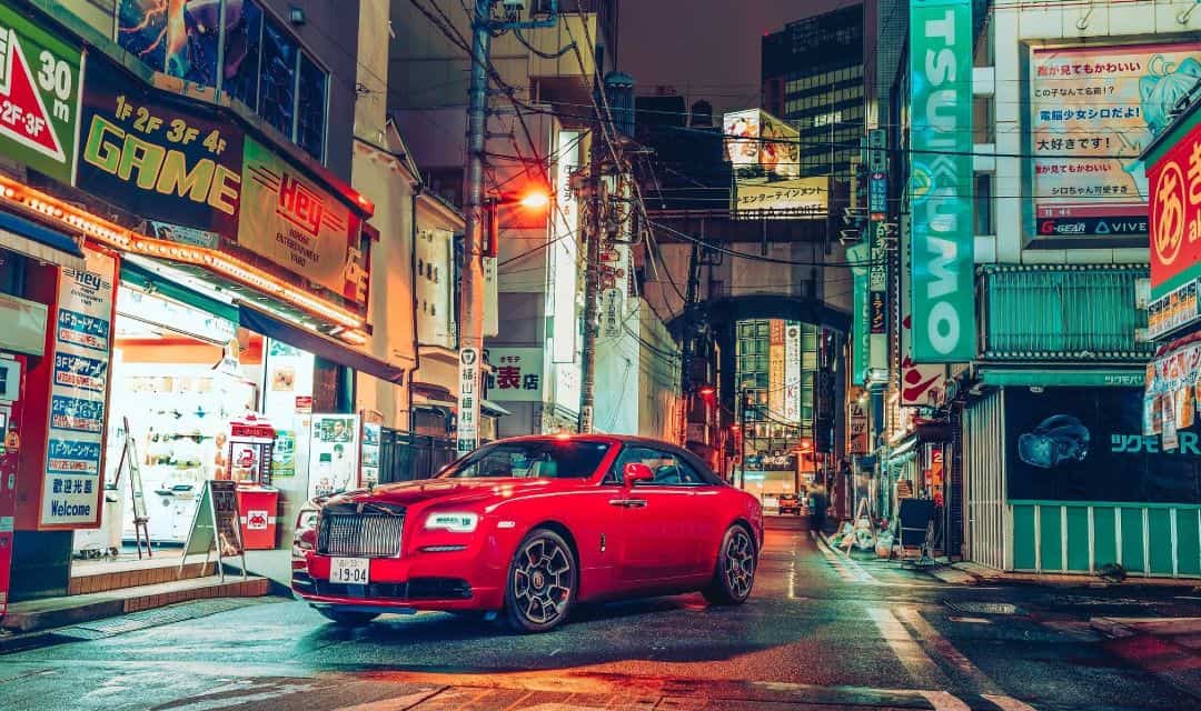 Rolls-Royce Black Badge Tokyo Exhibition