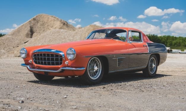 Unique Ghia Ferrari 375MM Coupe Comes to Auction